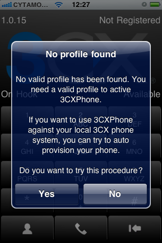 SIP настройки за iPhone